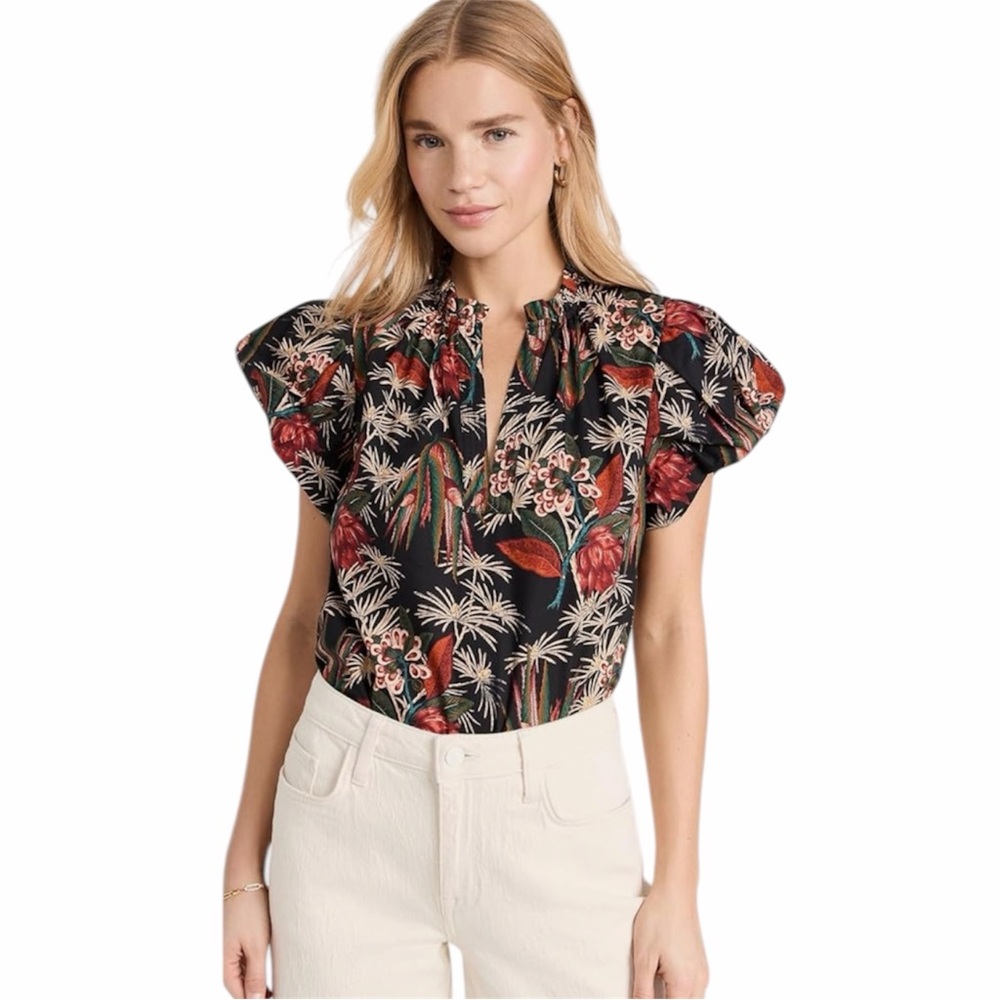 Ulla Johnson “Klara” puff sleeve blouse